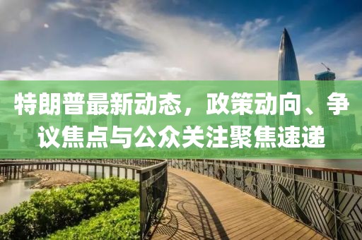 特朗普最新动态，政策动向、争议焦点与公众关注聚焦速递