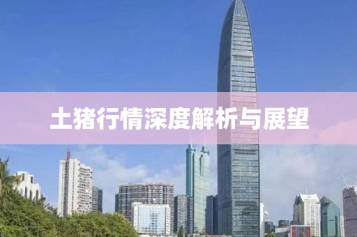 土猪行情深度解析与展望