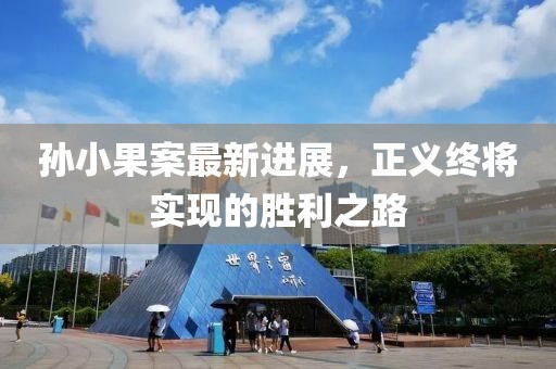 孙小果案最新进展，正义终将实现的胜利之路