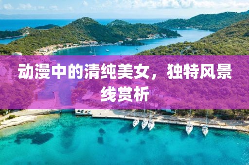 动漫中的清纯美女，独特风景线赏析