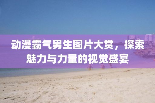 动漫霸气男生图片大赏，探索魅力与力量的视觉盛宴