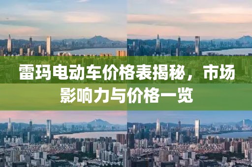 雷玛电动车价格表揭秘，市场影响力与价格一览