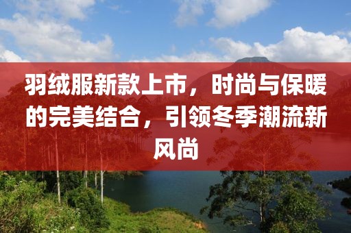 羽绒服新款上市，时尚与保暖的完美结合，引领冬季潮流新风尚