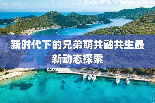 新时代下的兄弟萌共融共生最新动态探索