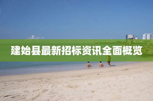 建始县最新招标资讯全面概览