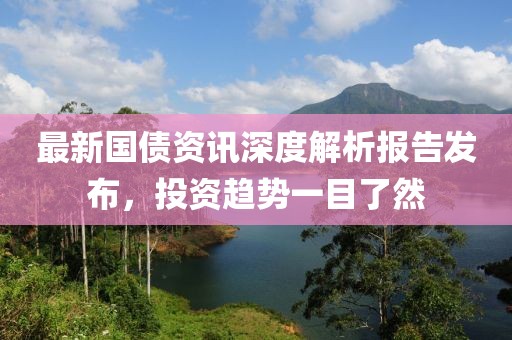 最新国债资讯深度解析报告发布，投资趋势一目了然