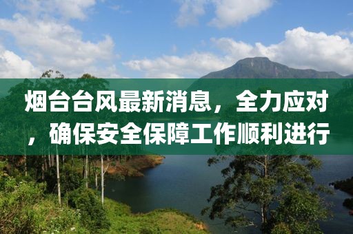 烟台台风最新消息，全力应对，确保安全保障工作顺利进行