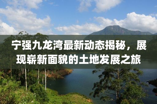 宁强九龙湾最新动态揭秘，展现崭新面貌的土地发展之旅