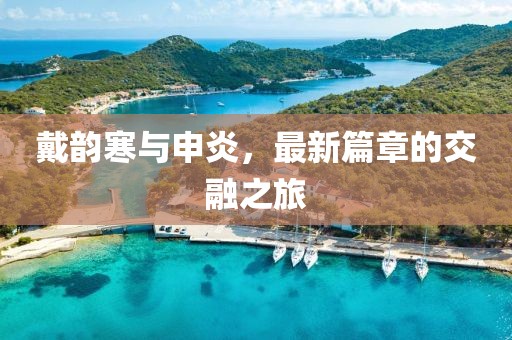 戴韵寒与申炎，最新篇章的交融之旅