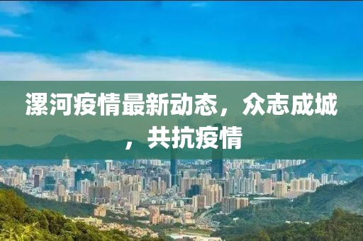 漯河疫情最新动态，众志成城，共抗疫情