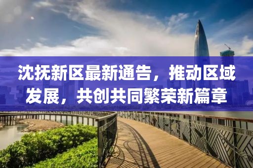 沈抚新区最新通告，推动区域发展，共创共同繁荣新篇章