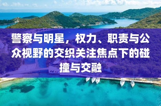 警察与明星，权力、职责与公众视野的交织关注焦点下的碰撞与交融