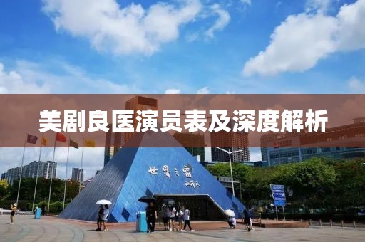 美剧良医演员表及深度解析