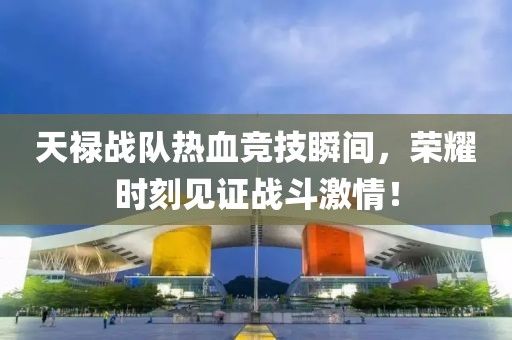 天禄战队热血竞技瞬间，荣耀时刻见证战斗激情！
