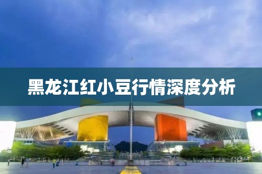 黑龙江红小豆行情深度分析
