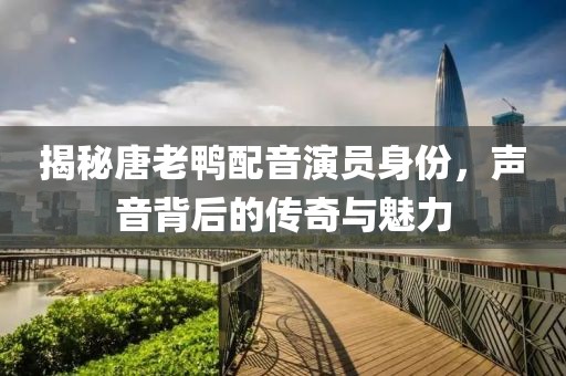揭秘唐老鸭配音演员身份，声音背后的传奇与魅力