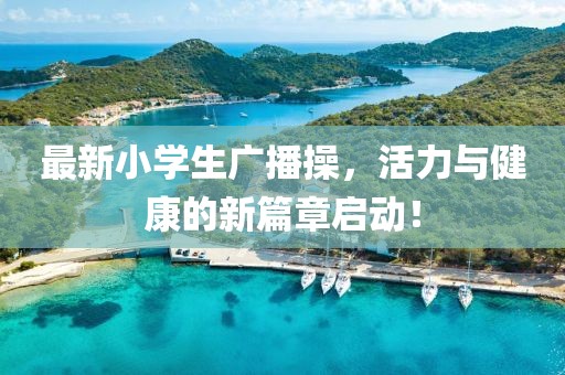 最新小学生广播操，活力与健康的新篇章启动！