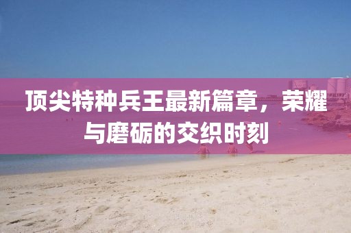顶尖特种兵王最新篇章，荣耀与磨砺的交织时刻