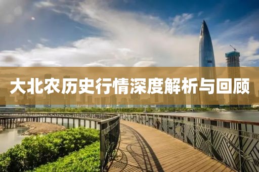 大北农历史行情深度解析与回顾