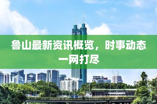 鲁山最新资讯概览，时事动态一网打尽