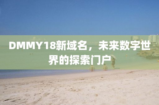 DMMY18新域名，未来数字世界的探索门户