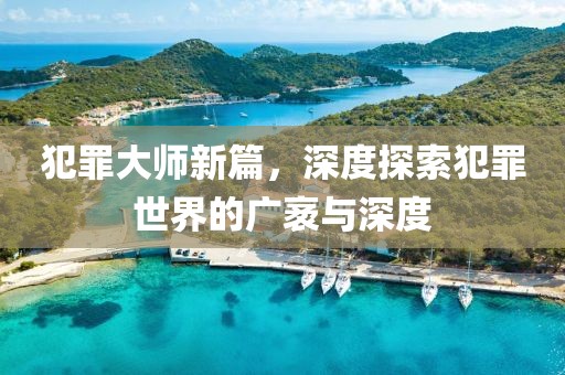 犯罪大师新篇，深度探索犯罪世界的广袤与深度