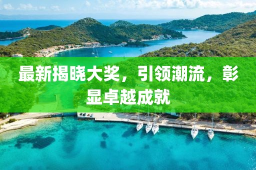 最新揭晓大奖，引领潮流，彰显卓越成就