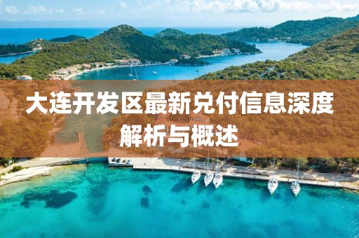 大连开发区最新兑付信息深度解析与概述