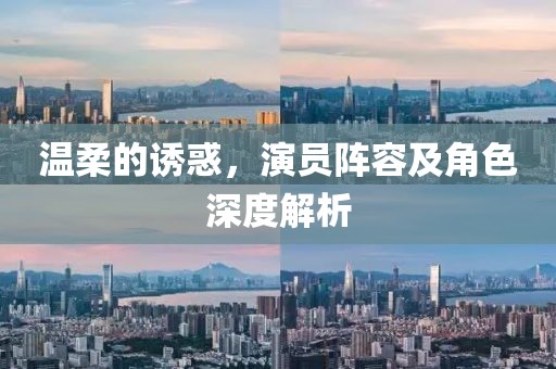温柔的诱惑，演员阵容及角色深度解析