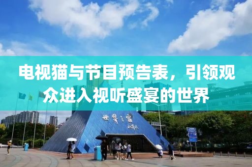 电视猫与节目预告表，引领观众进入视听盛宴的世界