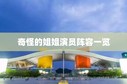 奇怪的姐姐演员阵容一览