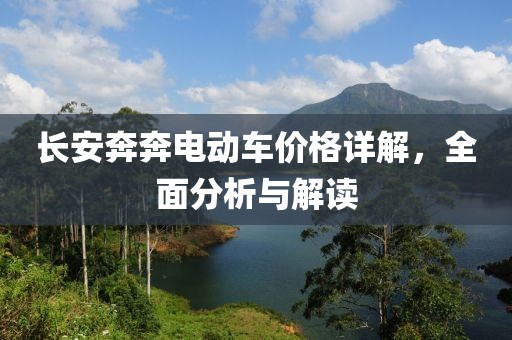 长安奔奔电动车价格详解，全面分析与解读