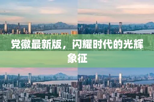 党徽最新版，闪耀时代的光辉象征