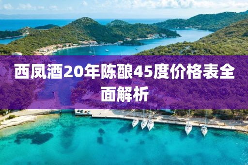 西凤酒20年陈酿45度价格表全面解析