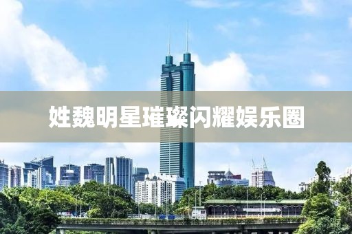 姓魏明星璀璨闪耀娱乐圈