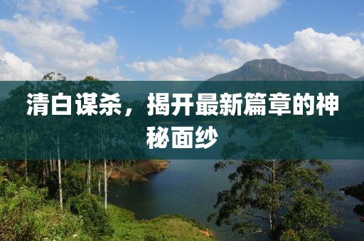 清白谋杀，揭开最新篇章的神秘面纱
