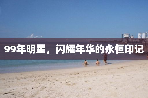 99年明星，闪耀年华的永恒印记