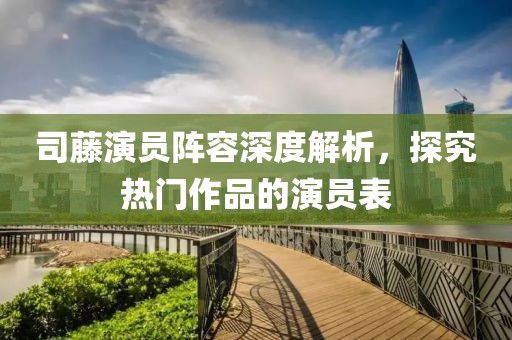 司藤演员阵容深度解析，探究热门作品的演员表