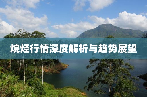 烷烃行情深度解析与趋势展望