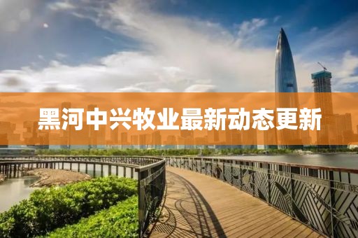 黑河中兴牧业最新动态更新