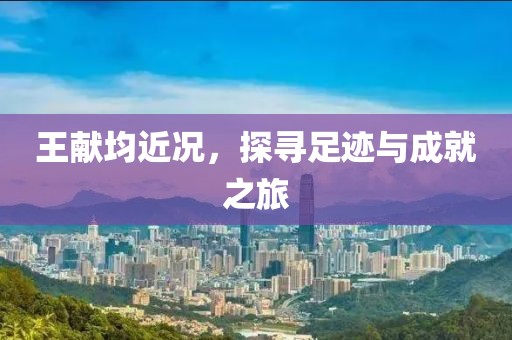 王献均近况，探寻足迹与成就之旅