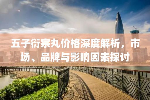 五子衍宗丸价格深度解析，市场、品牌与影响因素探讨