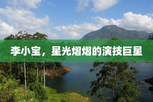 李小宝，星光熠熠的演技巨星