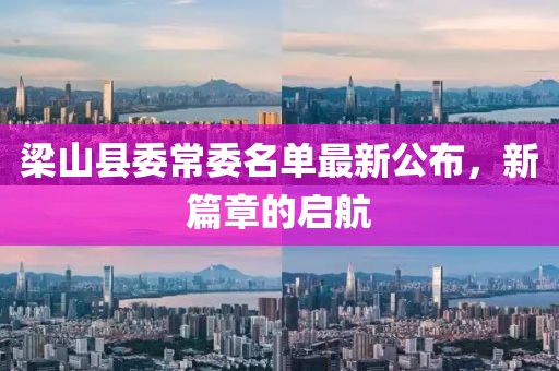 梁山县委常委名单最新公布，新篇章的启航