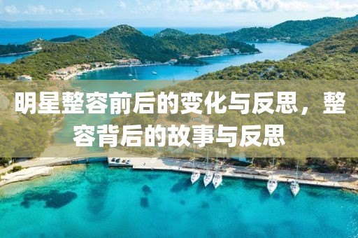 明星整容前后的变化与反思，整容背后的故事与反思
