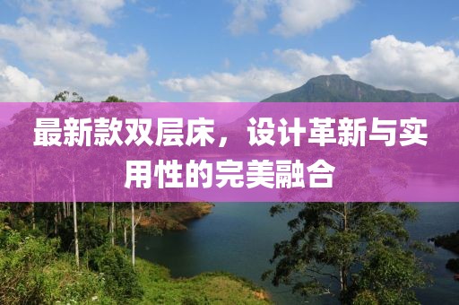 最新款双层床，设计革新与实用性的完美融合