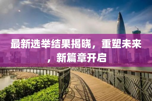 最新选举结果揭晓，重塑未来，新篇章开启