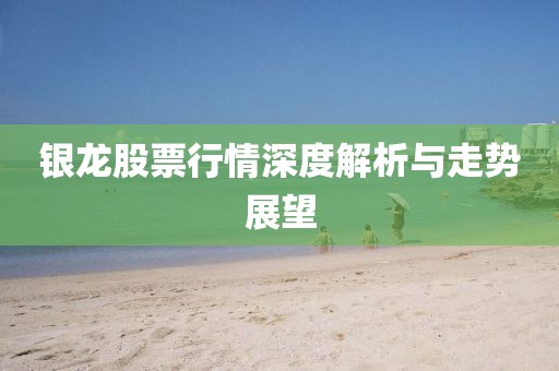 银龙股票行情深度解析与走势展望