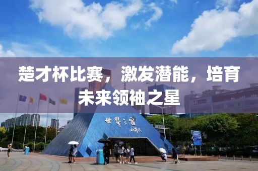 楚才杯比赛，激发潜能，培育未来领袖之星