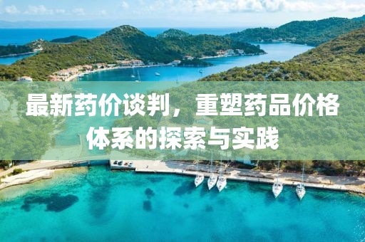 最新药价谈判，重塑药品价格体系的探索与实践